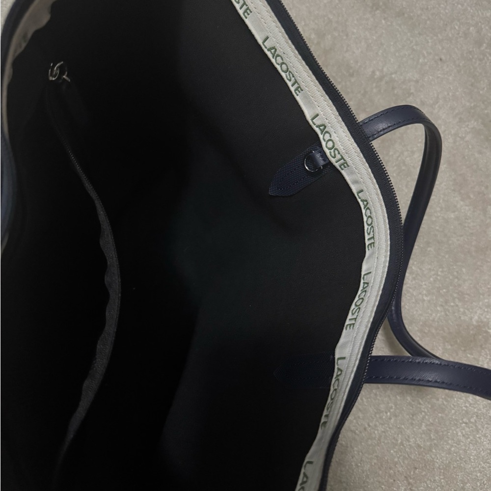 Lacoste Women's Navy Tote Bag - Picture 6 of 13